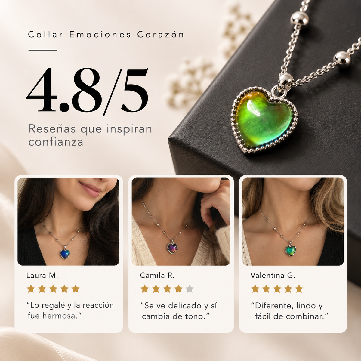 COLLAR PRISMA  |  CADA MOMENTO TIENE UN COLOR
